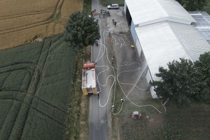 Erfolgreiche Zugübung in Drewer